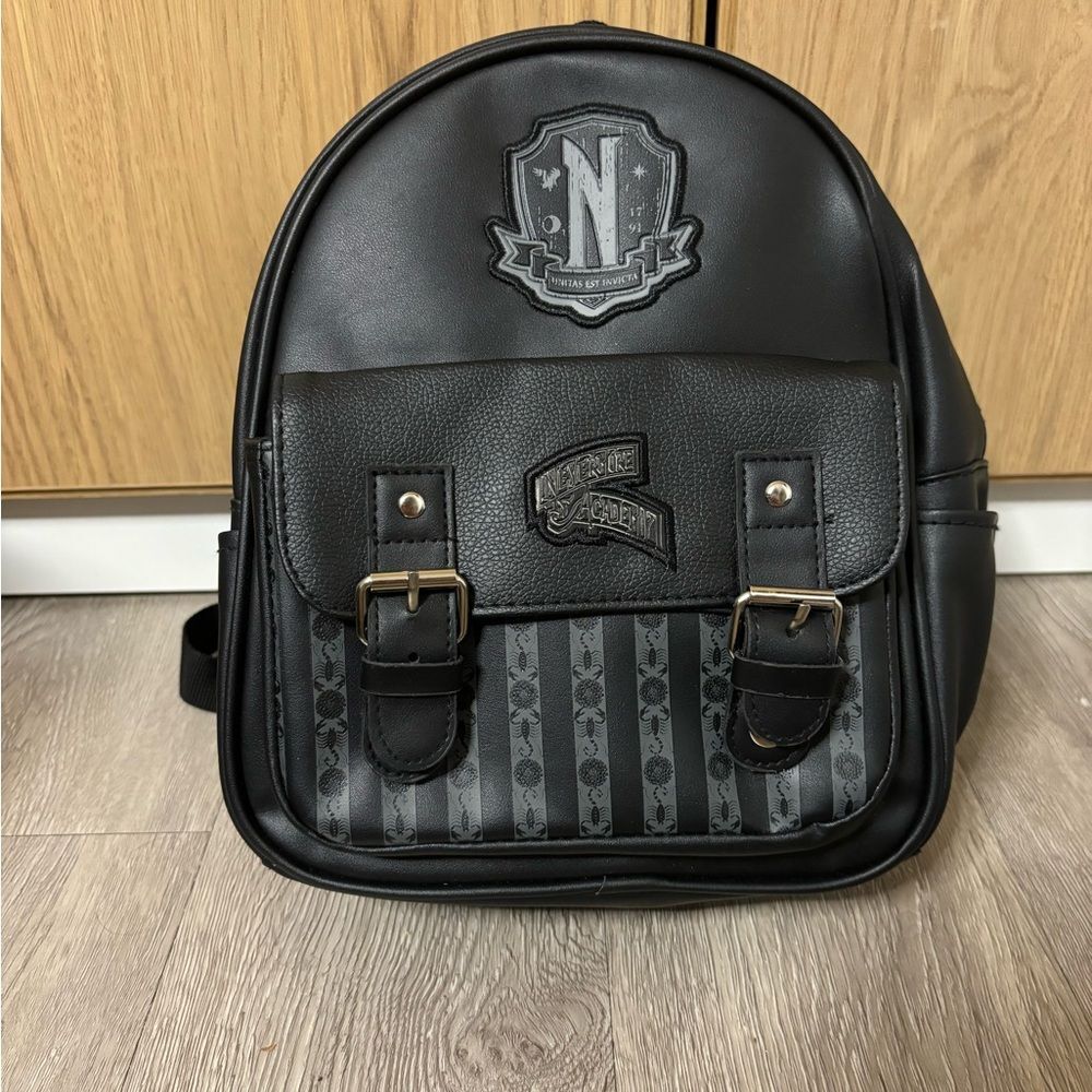 Wednesday Nevermore Academy Mini Backpack